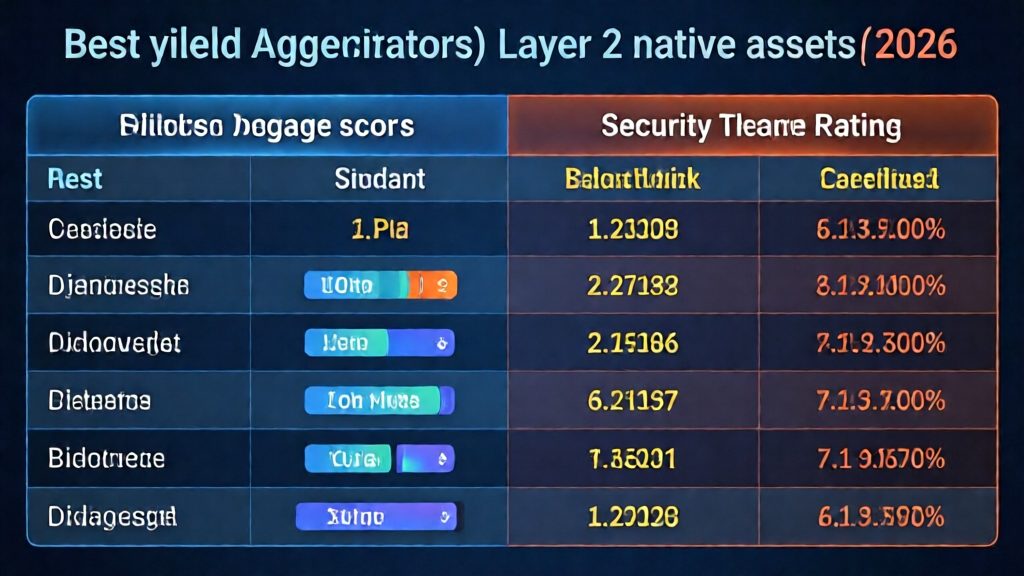 Best Yield Aggregators for Layer 2 Native Assets in 2026