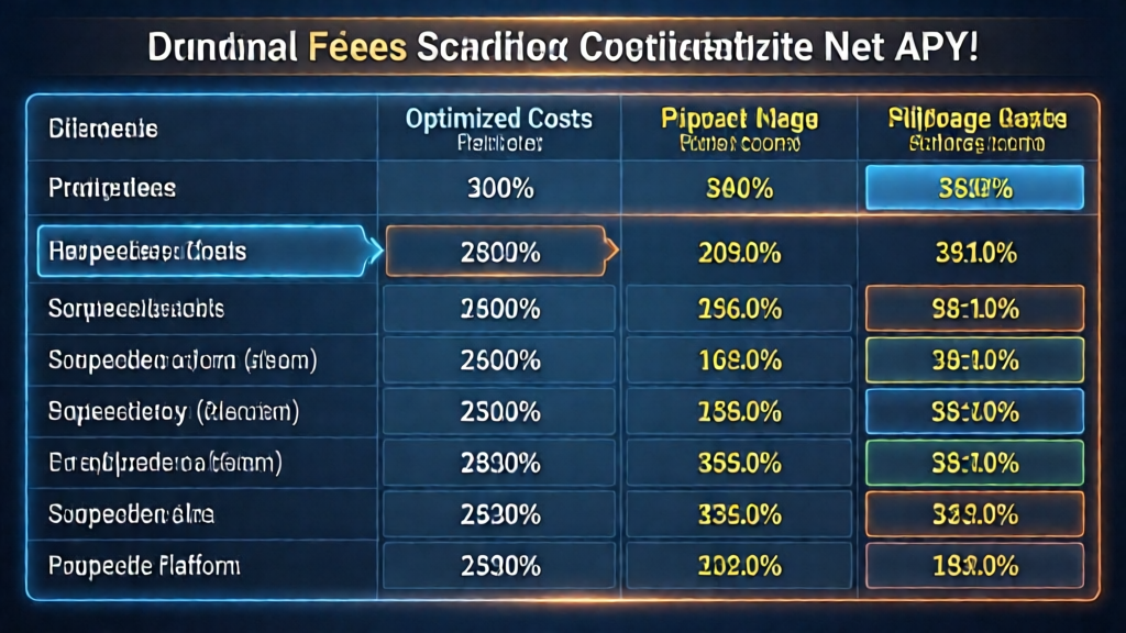 How to Calculate the Net APY After All On
